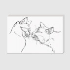 влюбленные коты
