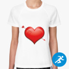 Женская спортивная футболка