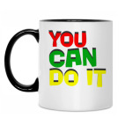 Кружка двухцветная