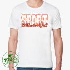 Мужская футболка органик