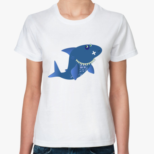 Классическая футболка Акула