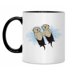 Кружка двухцветная