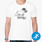 Мужская спортивная футболка