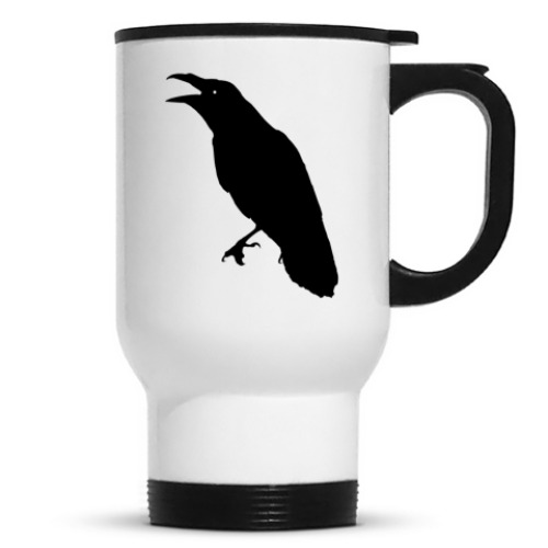 Кружка-термос 'Ворон'
