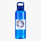 Прозрачная спортивная бутылка