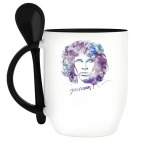 Кружка с ложкой