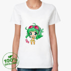 Женская футболка органик