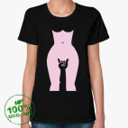 Женская футболка органик