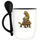 Кружка с ложкой