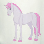 Сказочный единорог