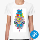 Женская спортивная футболка