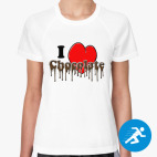 Женская спортивная футболка