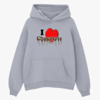 Толстовка худи оверсайз