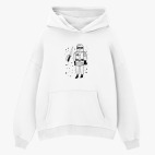 Толстовка худи оверсайз