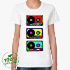 Женская футболка органик