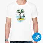 Мужская спортивная футболка