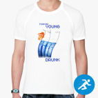 Мужская спортивная футболка