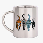 Кружка металлическая