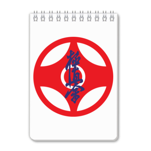 Блокнот с принтом Канку