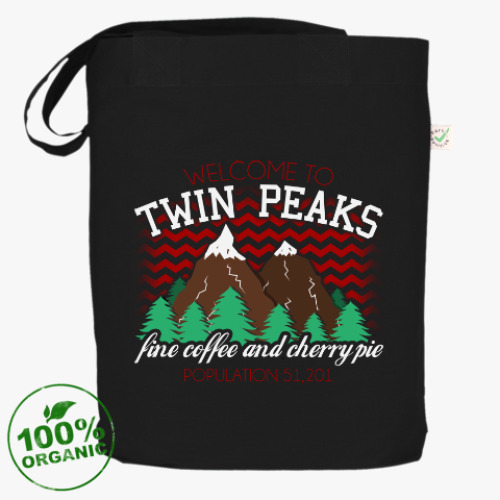 Сумка шоппер Сериал Твин Пикс Twin Peaks
