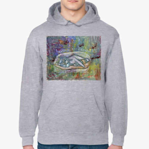 Толстовка худи с принтом Собака Леди Гаги - Asia