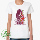 Женская футболка органик