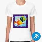 Женская спортивная футболка