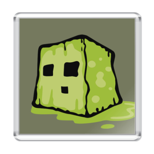 Магнит с принтом  Slime