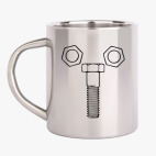 Кружка металлическая