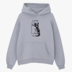 Толстовка худи оверсайз