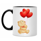 Кружка двухцветная