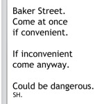 СМС Шерлок