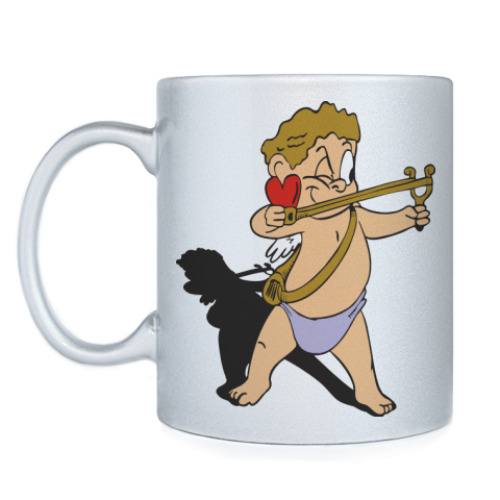 Кружка с принтом Амур