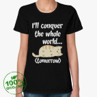 Женская футболка органик