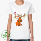 Женская футболка органик