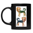 Кружка цветная UV-DTF