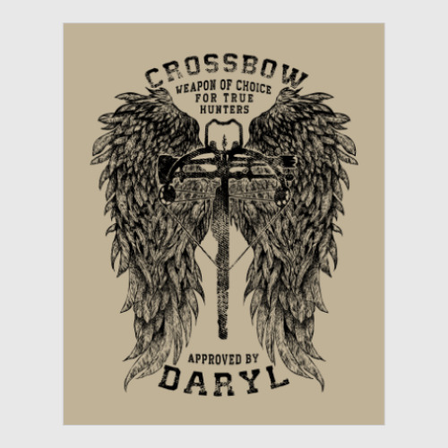 Постер The Walking Dead Daryl Dixon