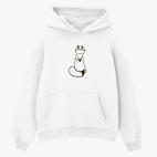 Толстовка худи оверсайз