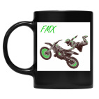 Кружка цветная UV-DTF