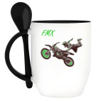 Кружка с ложкой