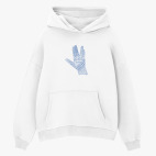 Толстовка худи оверсайз