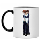 Кружка двухцветная