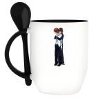 Кружка с ложкой