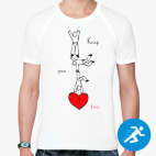 Мужская спортивная футболка