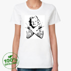 Женская футболка органик