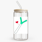 Банка с бамбуковой крышкой