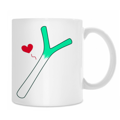 Кружка с принтом 'Miku is love'