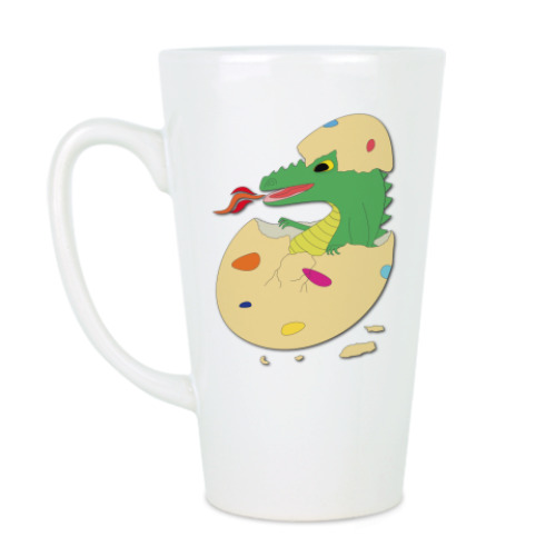 Чашка Латте 'Дракоша в яйце'