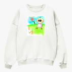 Свитшот оверсайз