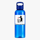 Прозрачная спортивная бутылка